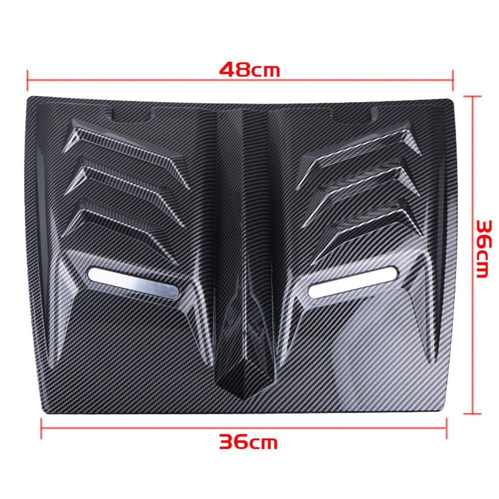 Крышка воздуховыпускного отверстия-BK-1068 узор под карбоновое волокно