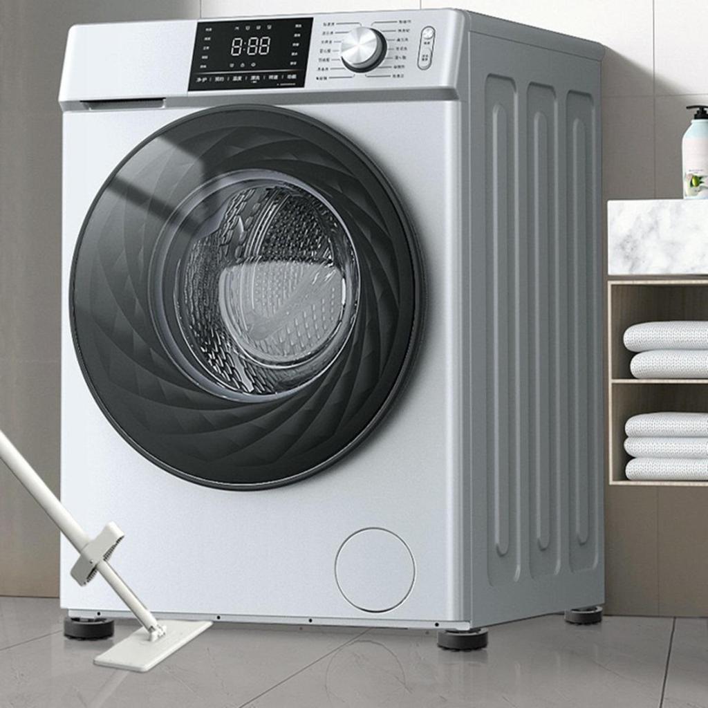 Антивибрационная подкладка для ножек стиральной машины Силиконовый нескользящий коврик Универсальный бесшумный коврик с повышенной высотой Подкладка для ножек холодильника