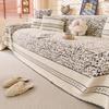 Insulated Fuzzy Plush Couch Throw Nordic Style Full Cover Couch Cloth Cold Weather Stretchy Sofa Protectors Home Office Car Armchair Nap