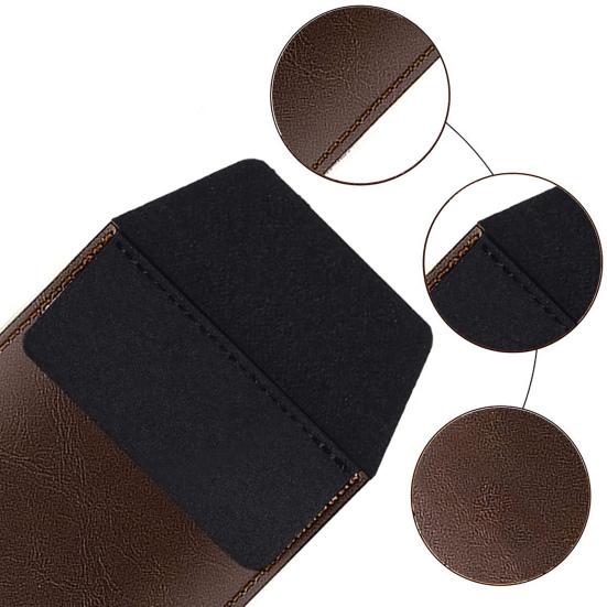 Сумка для ручек, нежная текстура, сплошной цвет, карманный протектор из искусственной кожи, органайзер для карандашей, сумка для лаборатории