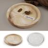 Круглый поднос для хранения, силиконовая форма, круглая подставка под тарелку с фруктами, форма для литья керамики, глины, смолы, цемента, бетона, домашний декор