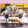 Adorable Long-eared Bunny Keychain Plush Rabbit Doll Soft Toy For Bags And Gifts