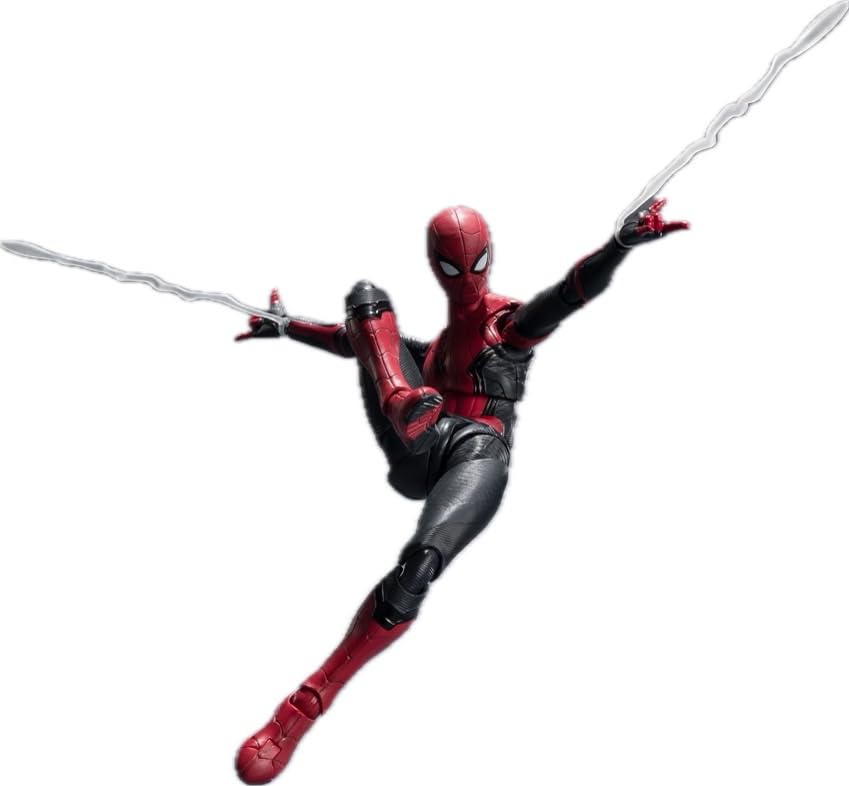 No Way 150 мм ПВХ окрашенная подвижная фигурка SHFiguarts Человек-паук [Улучшенный костюм] (Дом Человека-Паука) [ЛУЧШИЙ ВЫБОР] Приблизительно. АБС,