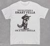 Retro Smart Fella Raccoon 90s Shirt, Funny Raccoon Vintage T-Shirt, Vintage 90s