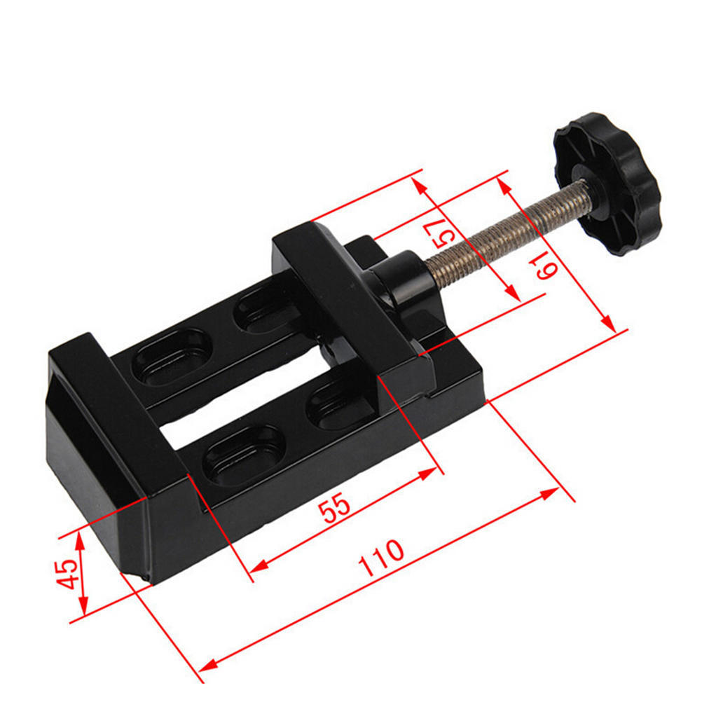 Мини тиски с губками для верстака, тиски для сверлильного станка, открытие, параллельные настольные тиски, сделай сам, ремесло