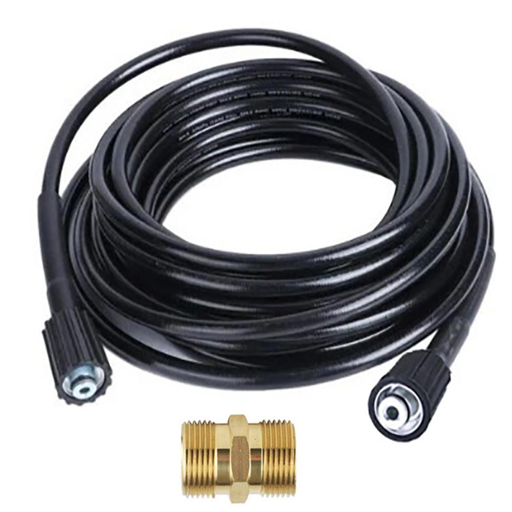 Разъем M22 Шланг для мойки высокого давления Для чистки автомобиля Резиновая конструкция Герметичность Стабильный поток воды