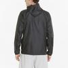 Puma Solid Color Logo Sport Casual Woven Hooded Jacket Men Jackets Black 521684-01