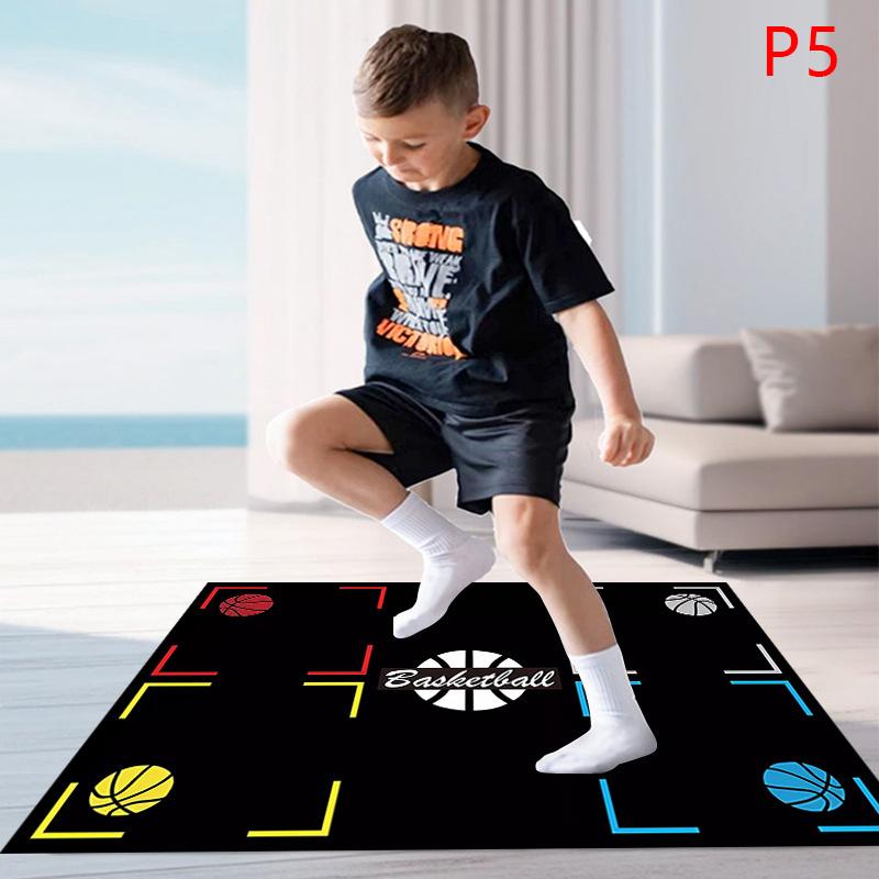 Баскетбольный тренировочный коврик Нескользящий Звукоизоляционный материал Дети Подростки Тренировка контроля мяча в помещении Дриблинг Толстый