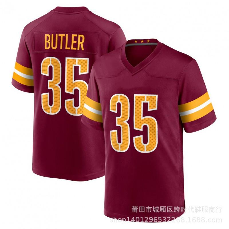 Washington Commanders NFL Football Jersey Terry McLaurin 17 Authentic Style Fan Apparel Men