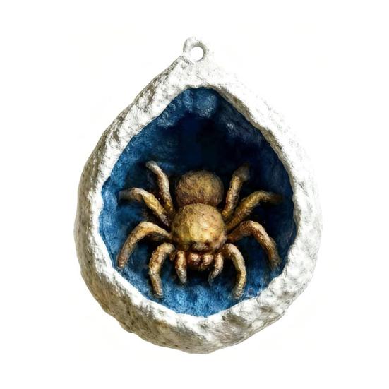 Акриловое подвесное украшение в виде животного, синий искусственный кристалл, отверстие, белка, божья коровка, птица, коала, опоссум, паук, подвеска на рождественскую елку, 2D плоское украшение