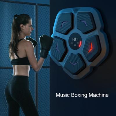 Музыкальный боксерский тренажер Настенный интеллектуальный Bluetooth-совместимый перфоратор с мишенью для тренировок на ловкость Электронное светодиодное оборудование для тренировок по боксу