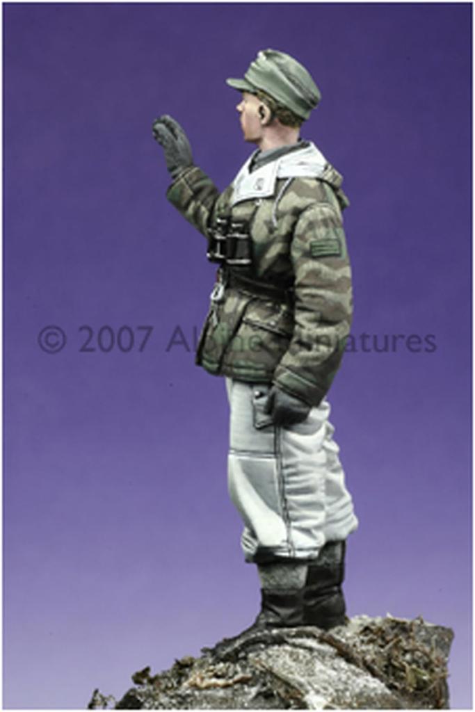 Alpine Miniatures 1/35 Немецкий танковый экипаж Зимняя форма Смоляной набор AM35037 (Человек)