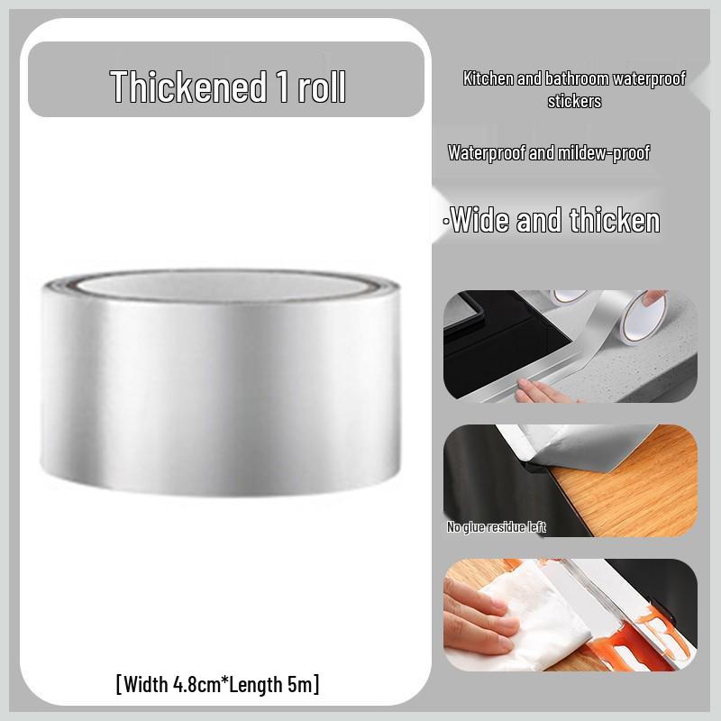 Высокотемпературная самоклеящаяся наклейка из алюминиевой фольги для кухонных столешниц: Водонепроницаемый, Маслостойкий и Устойчивый к плесени
