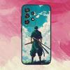 Чехол для телефона с аниме One P-Pieces Z-Zoro для Samsung S25, S24, S21, S22, S23, S30, Ultra, S20, Plus, Fe, Lite, Note, 10, 9, 5G Черный