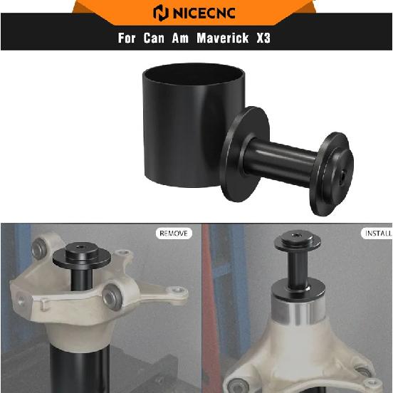 NICECNC Wheel Bearing tall Removal Press Tool For Can-Am Maverick X3 Max R RR Turbo DPS XRS XMR 4x4 2018- UTV Accessories