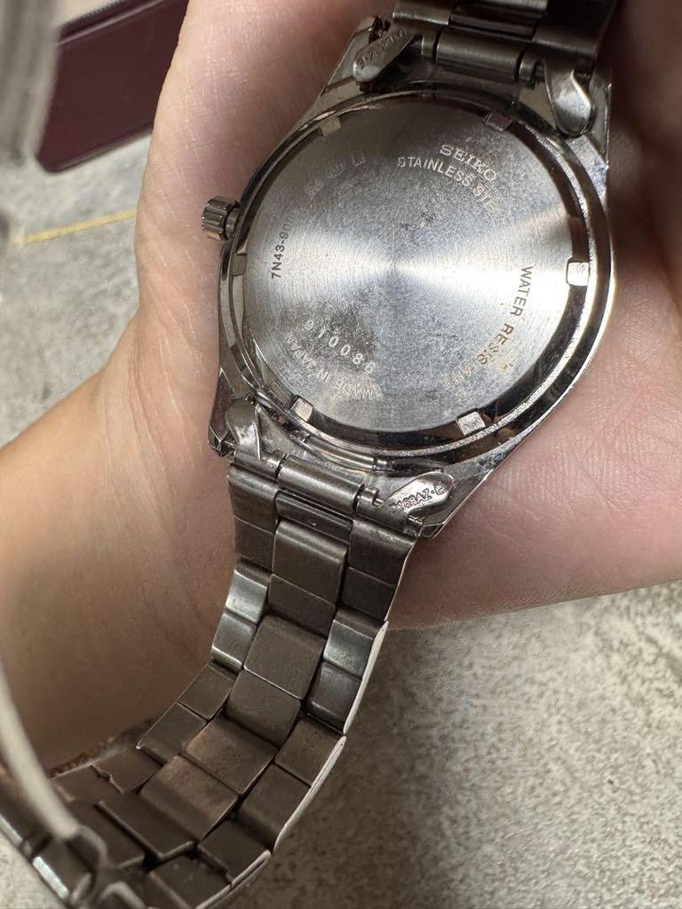 [USED] SEIKO Blue Analog Watch