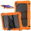 Kickstand Rugged Case for Lenovo Tab 10.1" 2025 K10C TB311XU TB311FU Heavy Duty Cover 3-Layers Protection Shockproof PC-Silicone
