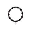 SCALETTO BLACK WSM018 Gray Gemstone Bracelet
