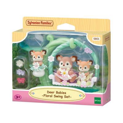 Sylvanian Families Детский набор качелей «Ручей с олененком» 5801