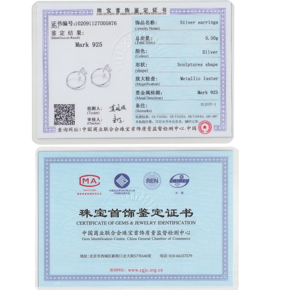 Umcho Серьги для женщин Серебряные серьги-кольца с кристаллами CZ красивые серьги для свадебных аксессуаров