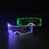 Bar Nightclub Party Sunglasses LED Light Glasses Colorful Folding Glasses Acrylic Cyberpunk Technology Rechargeable LED Glasses