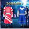 Zombie 3 Halloween Cheerleader Costume For Girls Premium Quality And Vivid Colors