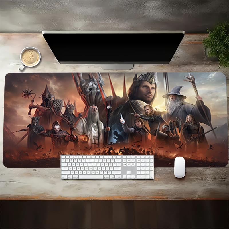 1pc Fantasy Heroes vs. Dark Forces Computer Pad with Vibrant Print, Mouse Pads for Desk 139