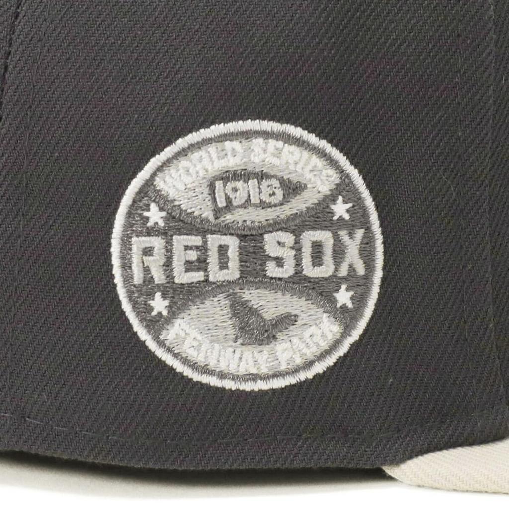 Кепка New Era 59FIFTY 14676990 NER35C8246 MLB Boston Red Sox BOS Графитово-серый SIDE PATCH Эксклюзивная шляпа ONSPOTZ Gokyu Fifty 5950 Side Patch Straight