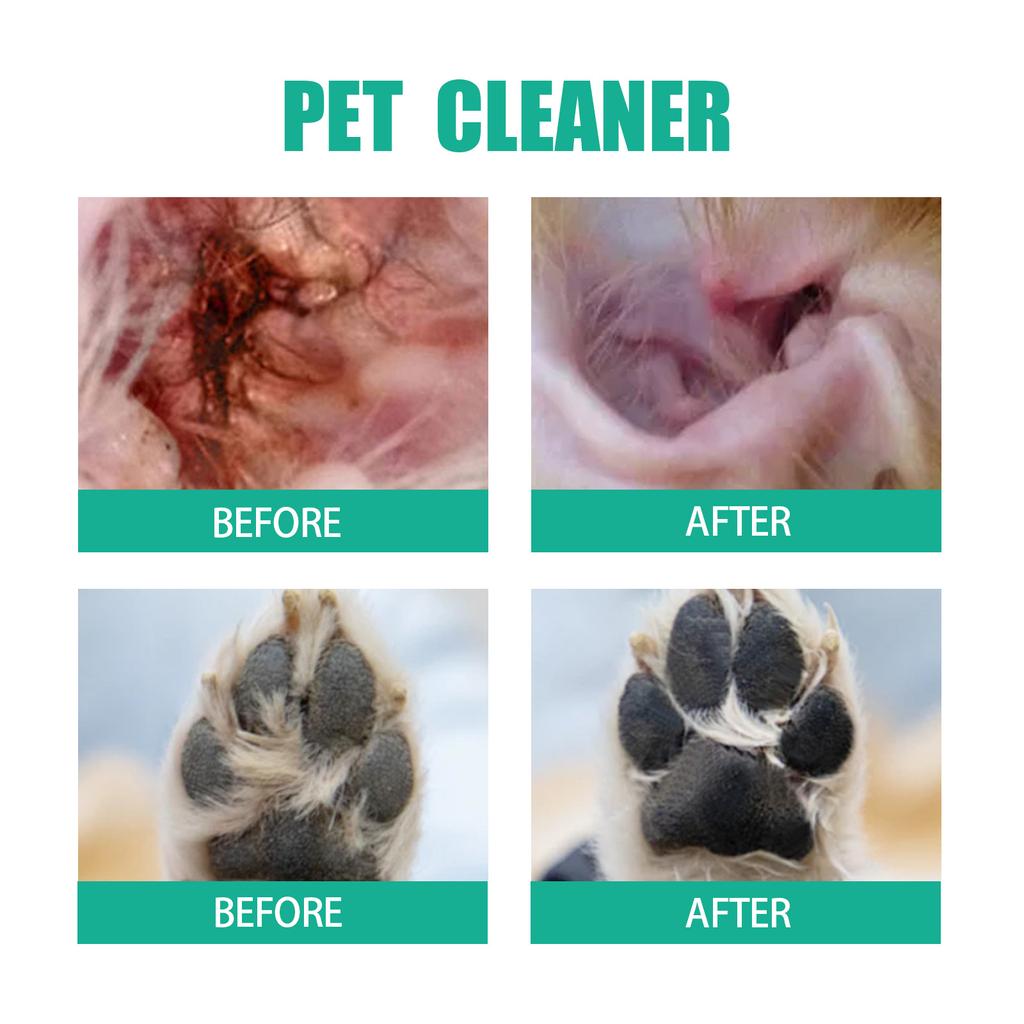 Салфетки Yegbong Cat Dog Ear Cleaner Wipes очищающий раствор для удаления грязи и ушной серы, снятия зуда и воспаления