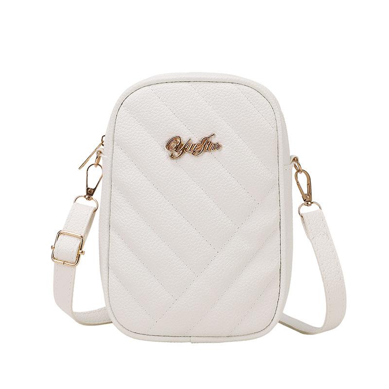 Новая сумка для мобильного телефона для женщин Саржевая сумка через плечо