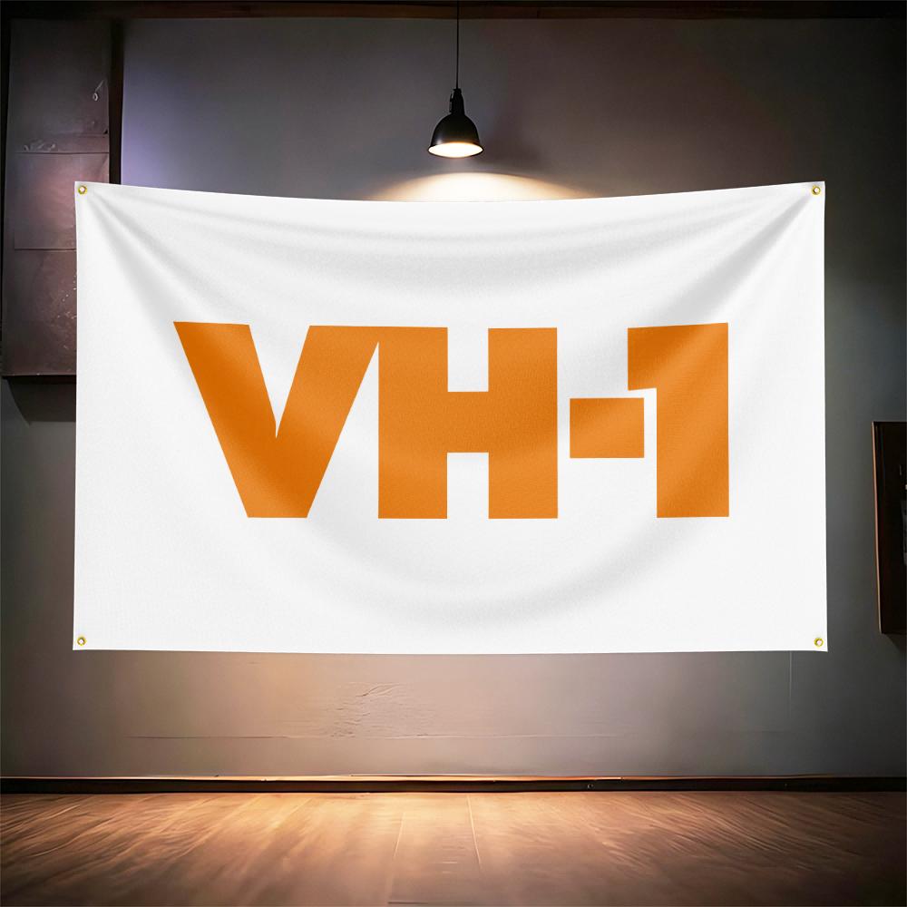 Rock Music Flag 3x5ft For Vh1 Fans Banner Hd Print Brass Grommet Garage Bedroom Living Room Dorm Wall Decor Tapestry