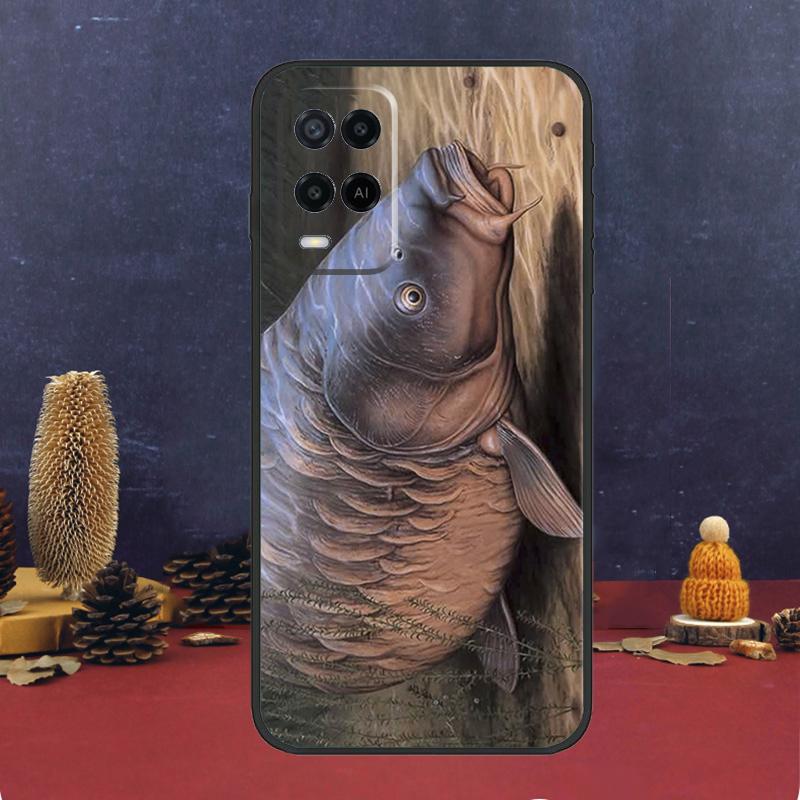 РЫБАЛКА КАРП РЫБА Чехол Для Oppo A5 Pro A6 A15 A18 A38 A58 A78 A98 A54 A74 A94 A17 A57 A80 A60 A40 A16 A76 A96