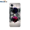 Чехол для Oppo A3x A3 4G 5G CPH2669 С рисунком цветов Ударопрочный чехол для телефона Для Oppo A3x OppoA3 OppoA3x Мягкий ТПУ Fundas Coque