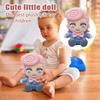 Милая плюшевая кукла игрушка подарок мультфильм детская тряпичная кукла кукла