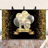 5*3ft Happy Birthday Backdrop Banner Background Cloth Props Party Decorate