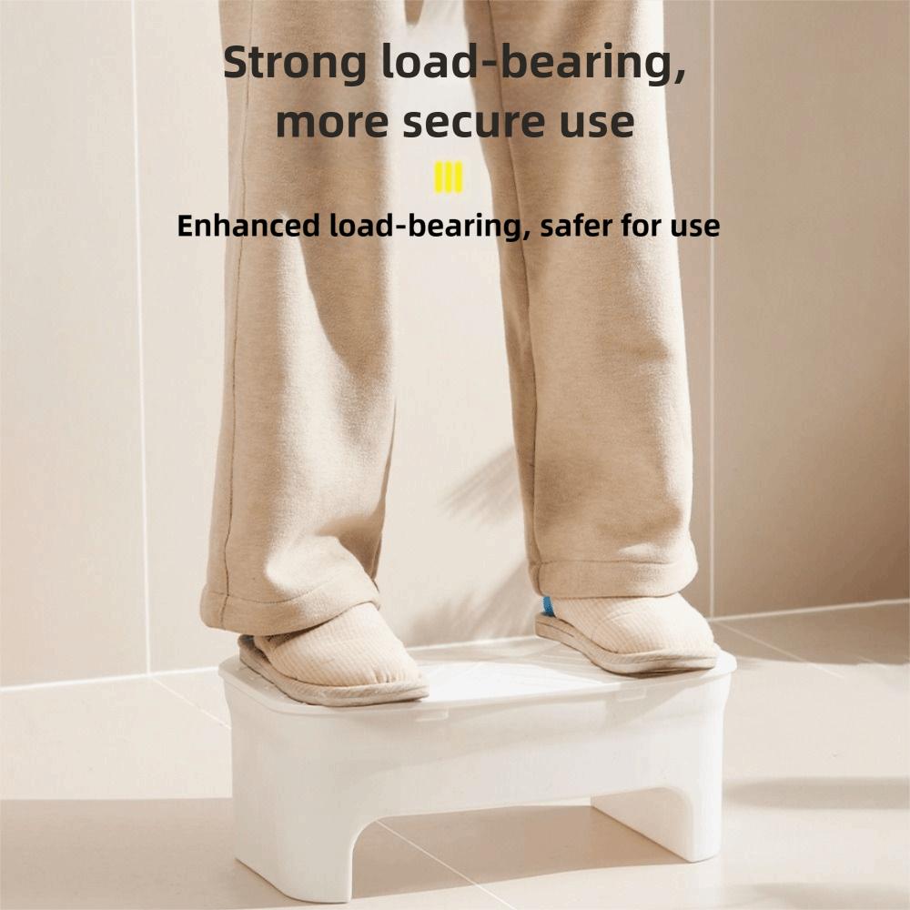 Waterproof Squatty Potty Ergonomic Toilet Foot Stool Premium Thickened Storage Box Children