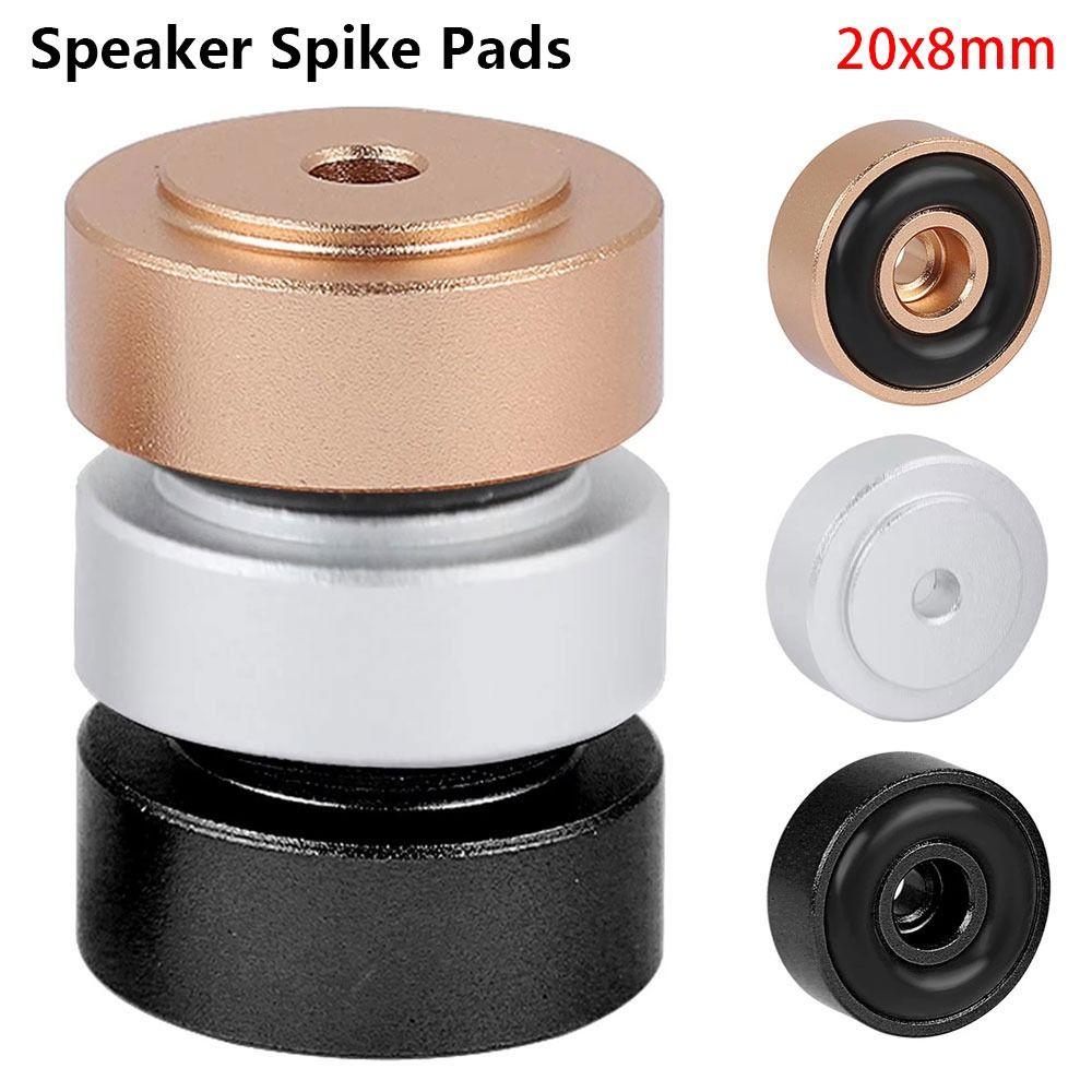 1/4Pcs Aluminum Alloy Feet Pad Isolation Amplifier Base Feet for Speakers CD Amplifier