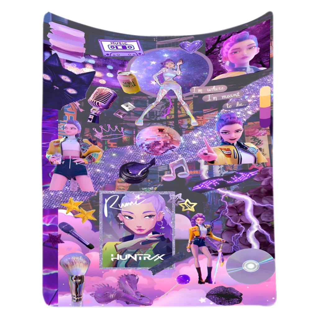 100*150cm Witch Hunts Warm Blanket