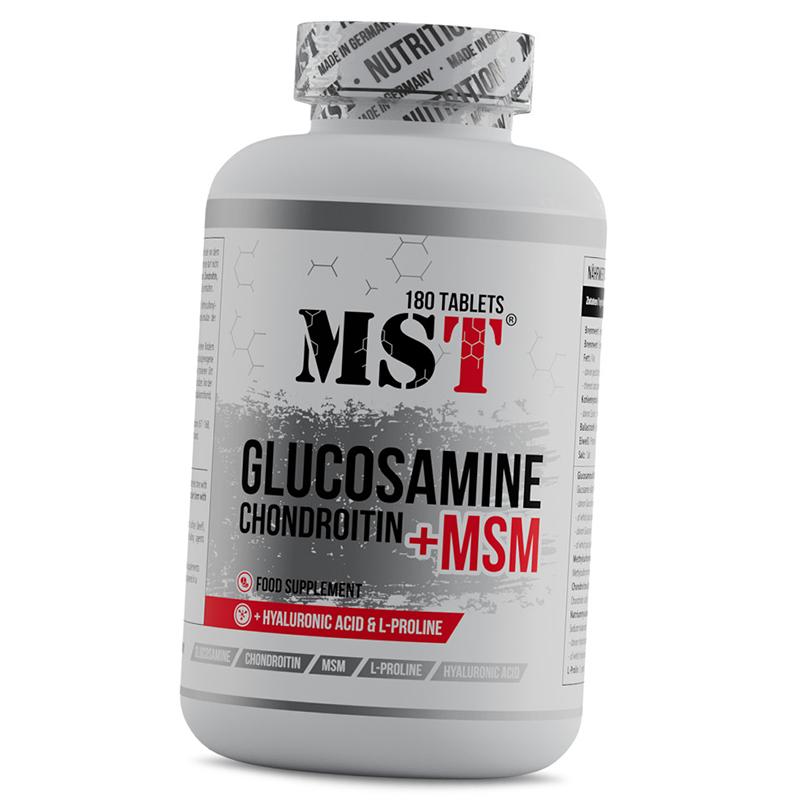 Glucosamine Chondroitin MSM Plus Hyaluronic Acid, Glucosamine Chondroitin+MSM+Hyaluronic, MST (03288002)
