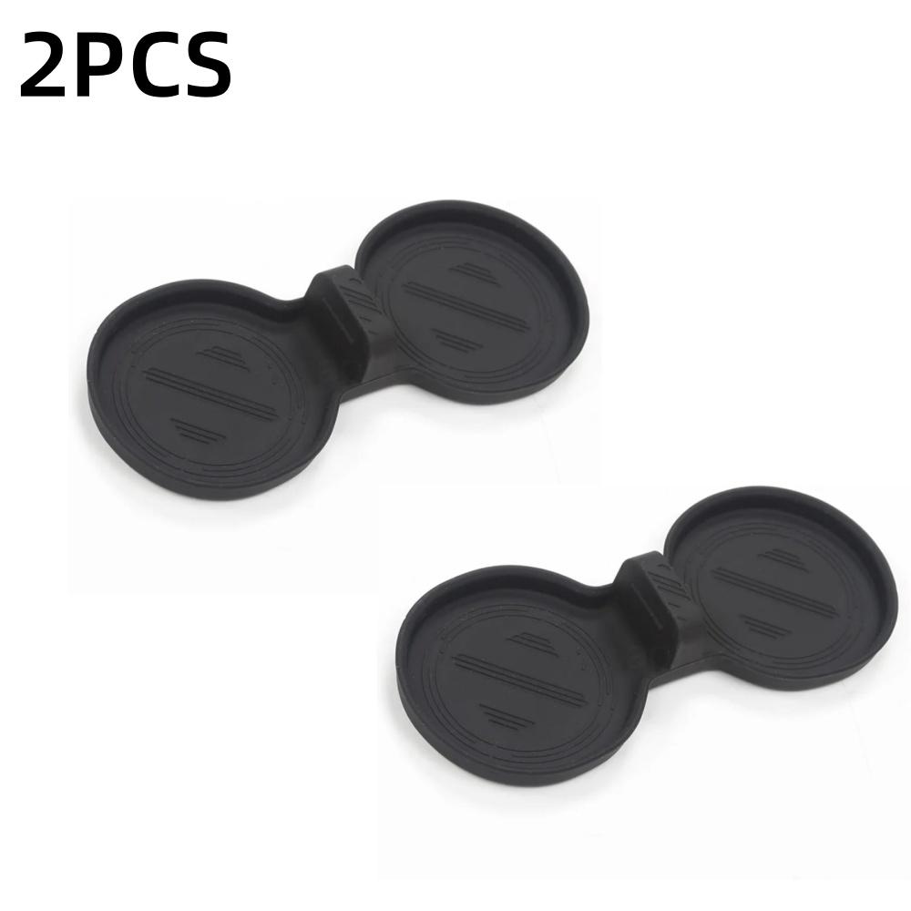 For Tesla Model Y Launch 2025 Model 3 highland 2025 Water Cup Mat Coasters Slots Non-Slip Mat Waterproof Drink Pad Accessories