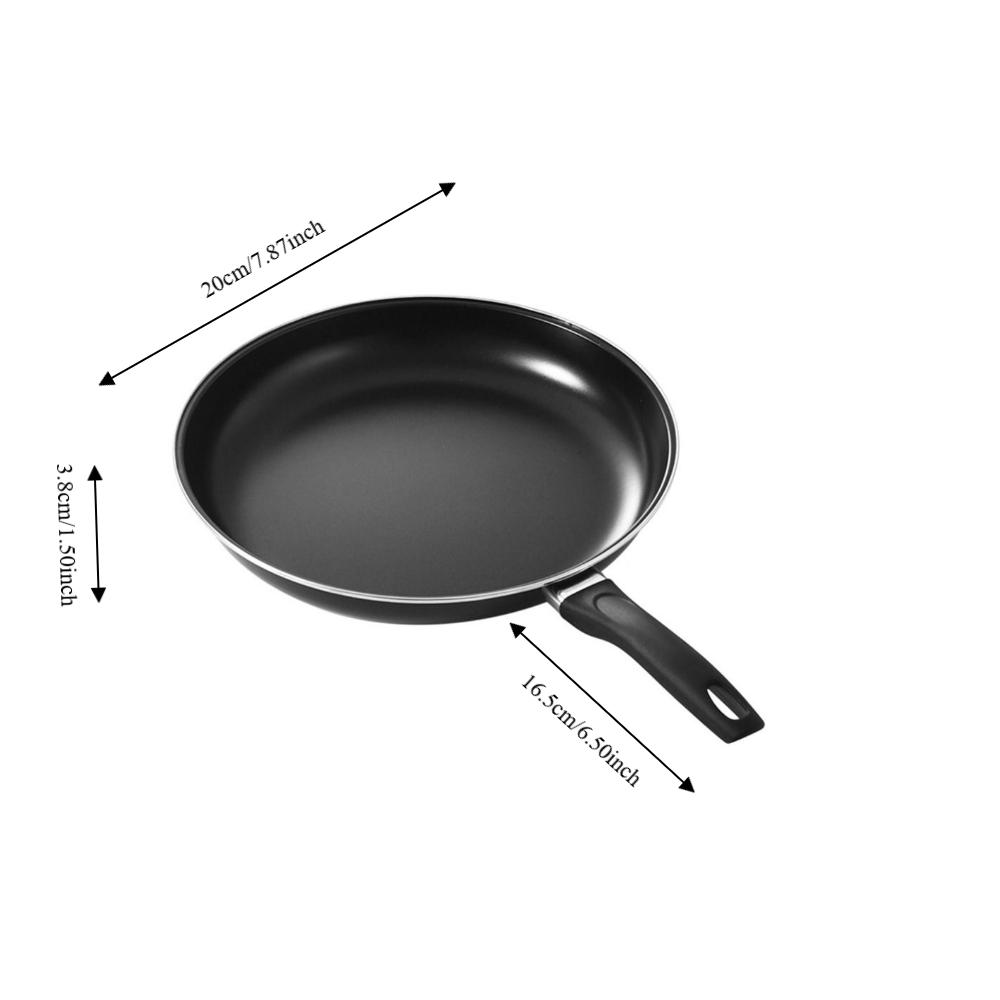 Kitchen Tools Nonstick Frying Pan Round Flat Bottom Omelet Pan Easy To Clean Carbon Steel Skillet Gas Stove/Induction Cooker