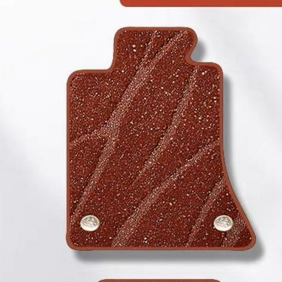 Универсальный коврик для пола автомобиля «Звездное небо» - Экологичный, Локтевая пряжа, Основной водитель, Цельный