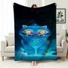 Kpop Witch Hunters Blanket Blanket Witch Hunters Peripheral Nap Blanket Printed Flannel Office Sofa Blanket