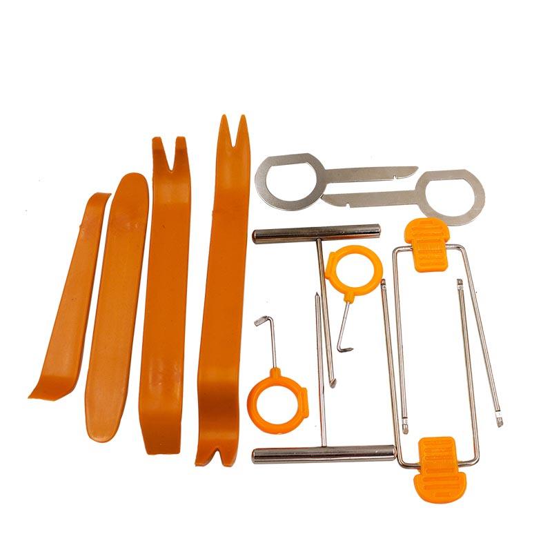 Auto Car Radio Door Clip Audio Removal Kit Car Audio Removal Trim Panel Dashboard Car DVD Player Repair Hand Cockpit Pry Tool