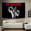 Blasphemy Dark Metal Style Tapestry Home Decoration Gothic Goat Demon Wall Hanging Bedroom Living Room Heavy Metal Dark Art