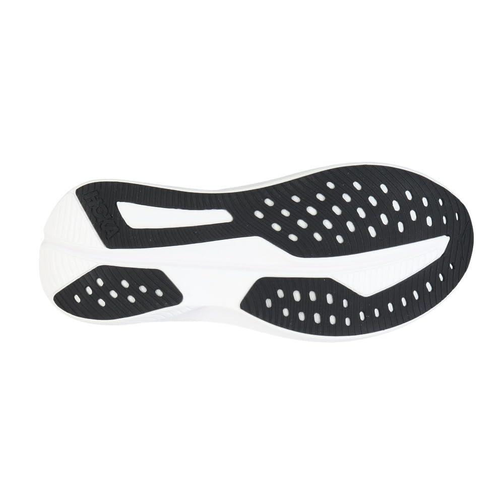 HOKA MACH 6 WIDE Running Jogging and Size Shoes, Shoes, 1147833-BWHT (Black White, 27.5, Men's)