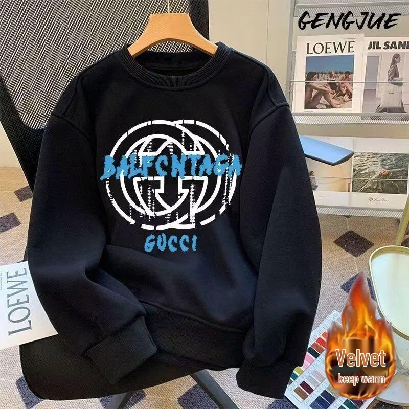 Мужской тяжелый свитшот с длинным рукавом в стиле ретро, осенне-зимний стиль - Хорошее качество