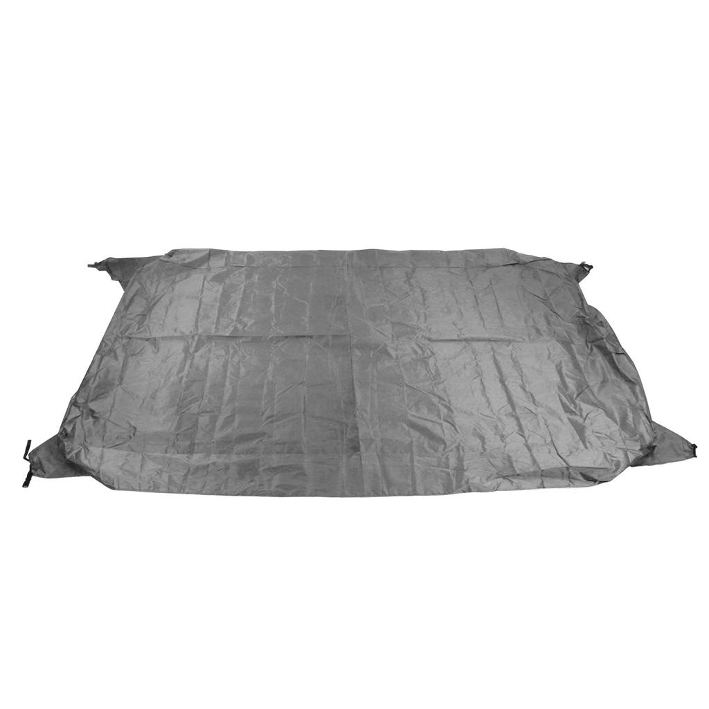 Table Tennis Table Dustproof Cover Courtyard Patio Rainproof Sun Protection Table Tile Cover Grey
