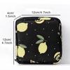 Headphone Case Makeup Organizer Sanitary Bag Sanitary Mat Bag Tamper-Proof Storage Bag Change Purse