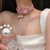 Trendy Punk Colorful Dog Claw Bone Necklace For Women Exquisite PU Leather Charms Choker Sweet Cool Party Jewelry Y2K Gifts